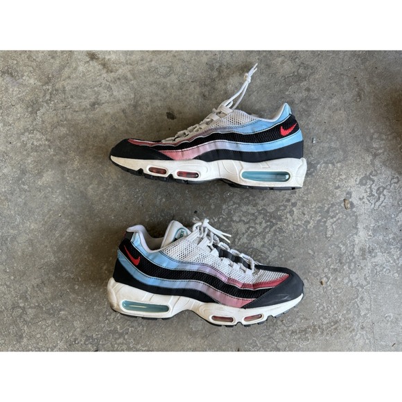 Size 12 - Nike Airmax 95 Blue Red Gradient 2019 CK0037‎ 001 - Picture 1 of 7